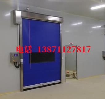 汉台拉链密封快速卷帘门